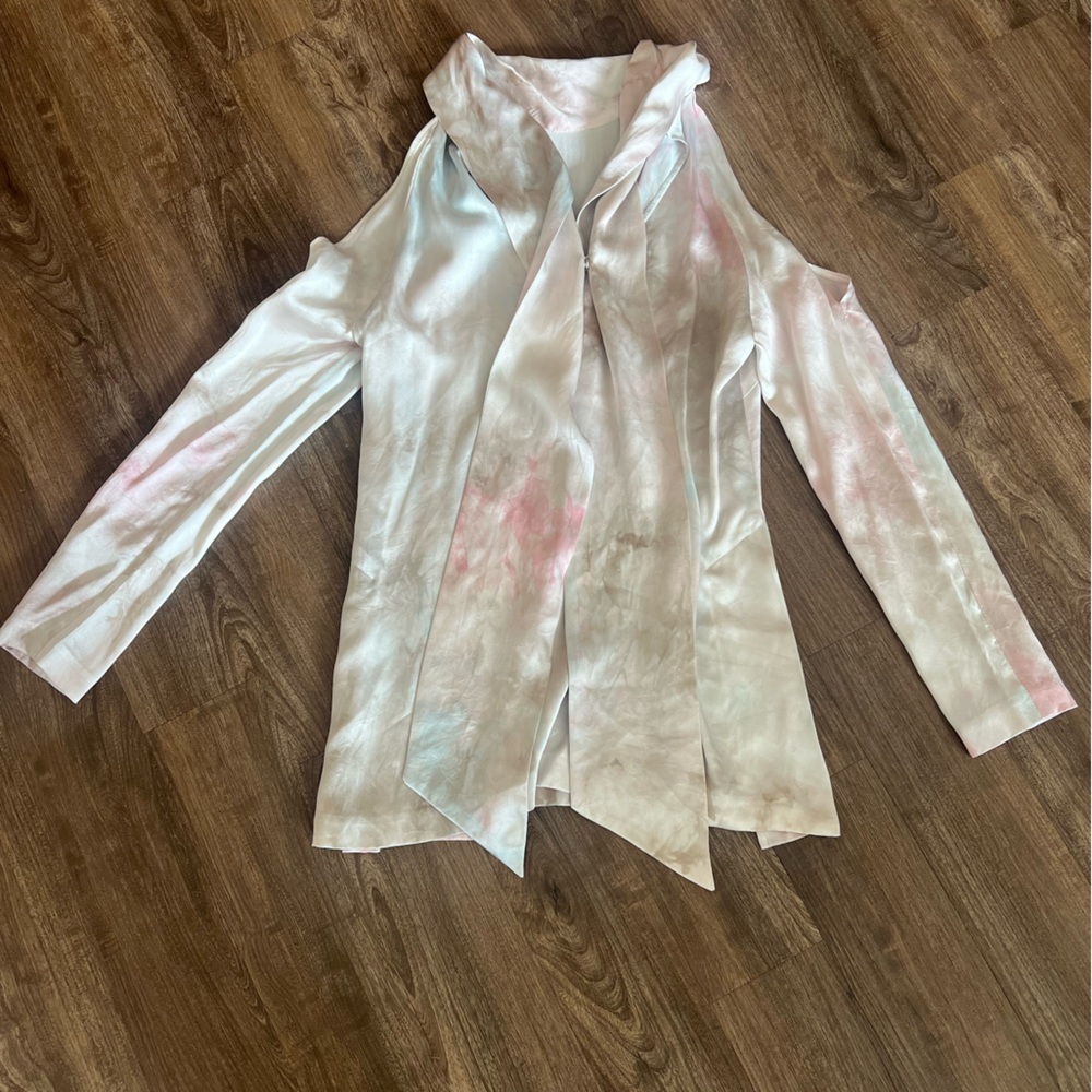 Galvan London Cold Shoulder Blouse